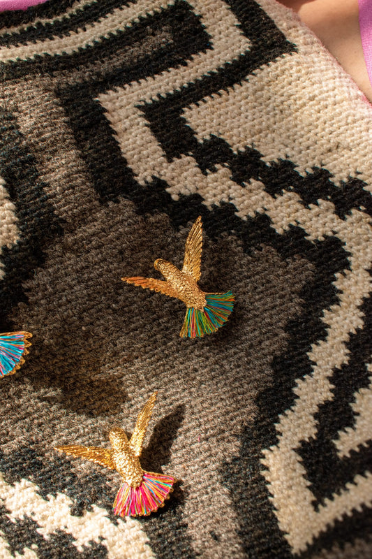 Broche De Colibrí