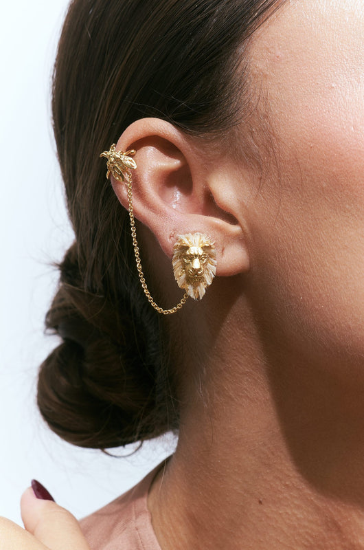 Ear Cuff De Cigarra León
