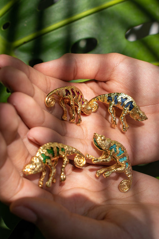 Ear Cuff De Camaleón