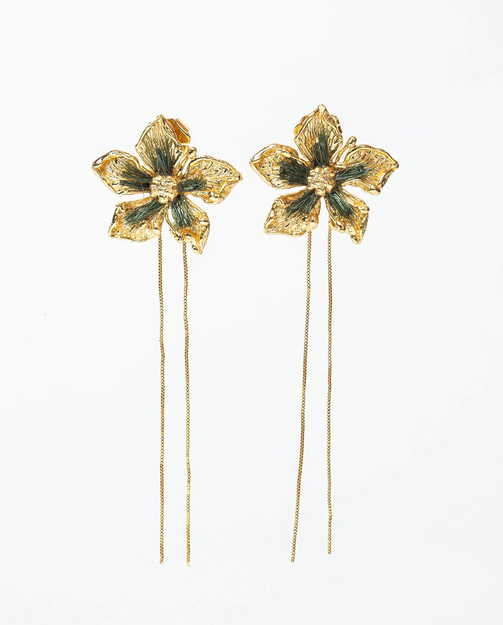 Aretes Flor Carnivora