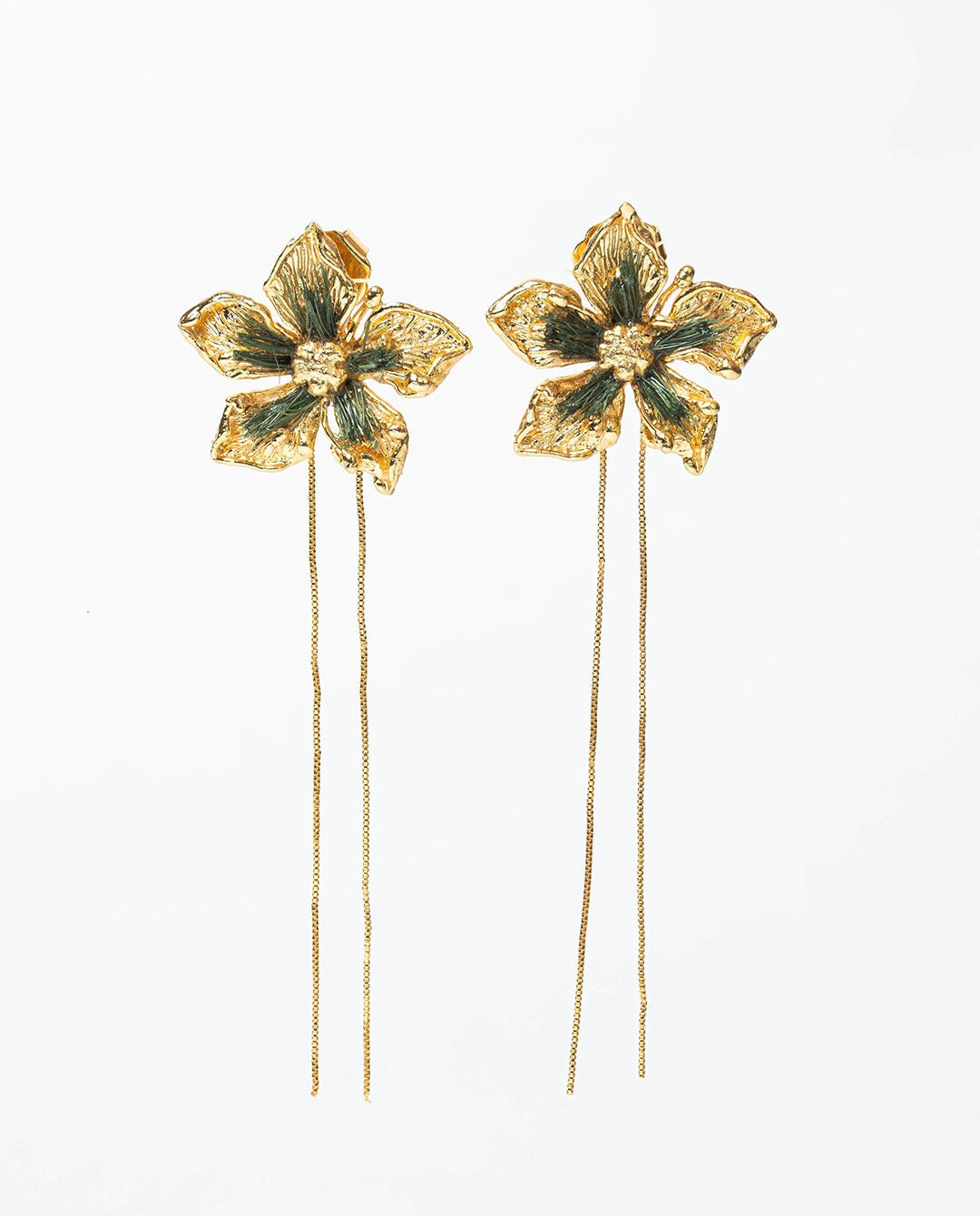 Aretes Flor Carnivora
