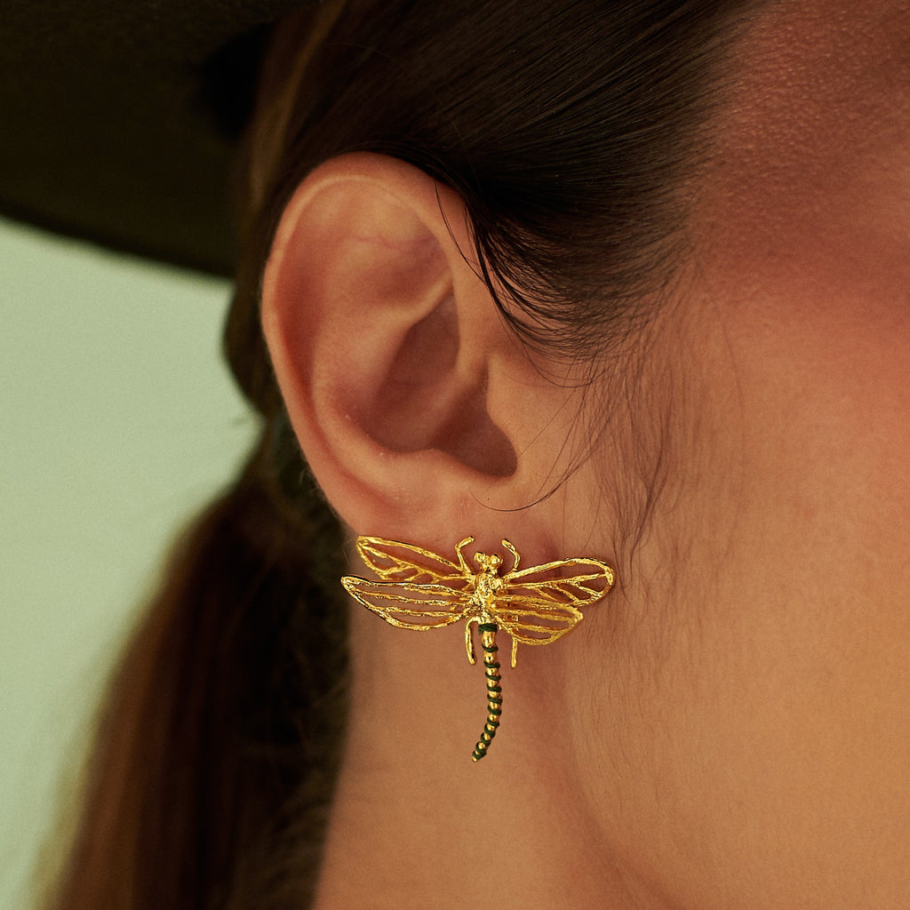 Aretes De Libelula