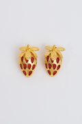 Aretes De Fresa