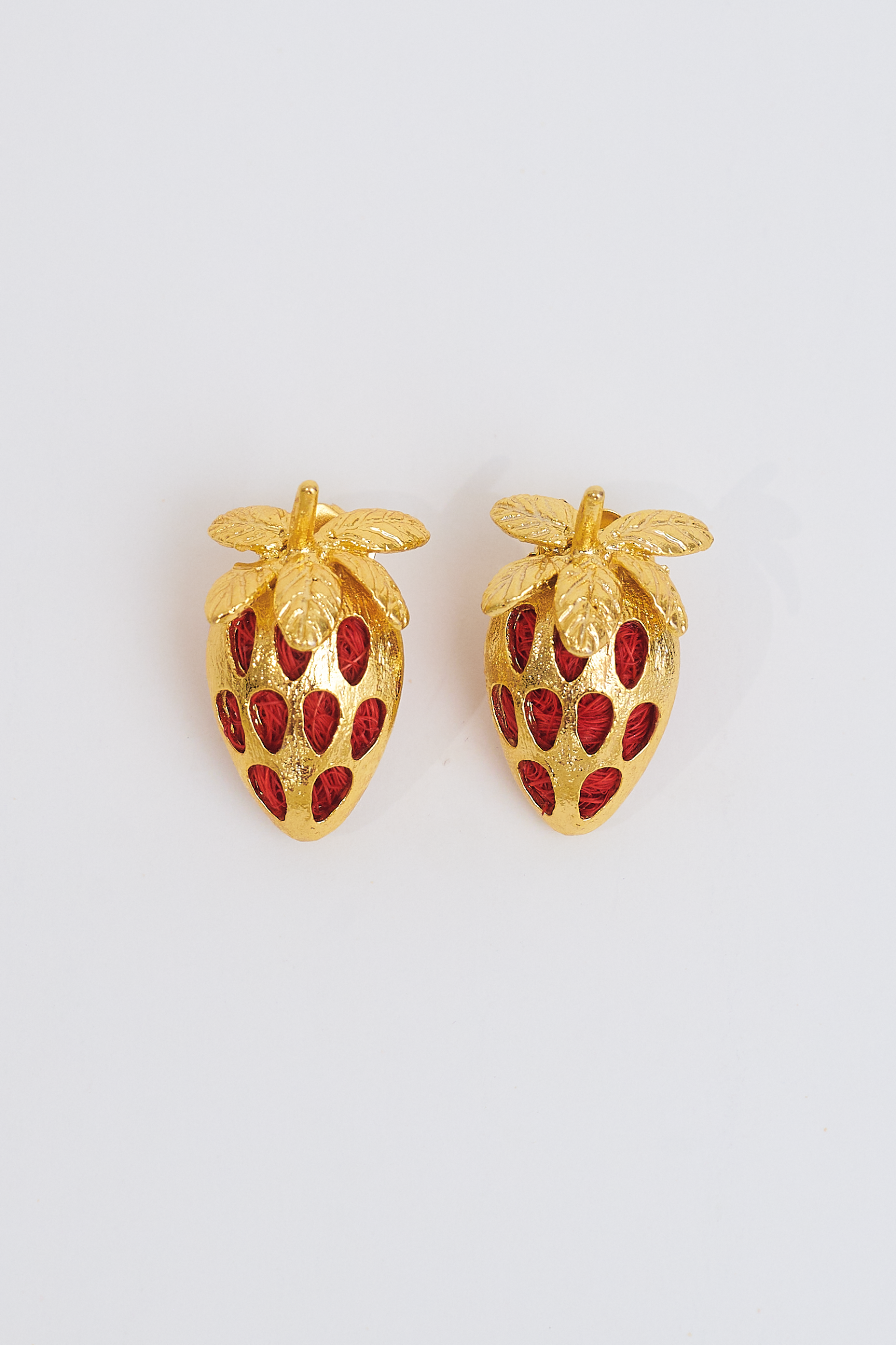 Aretes De Fresa