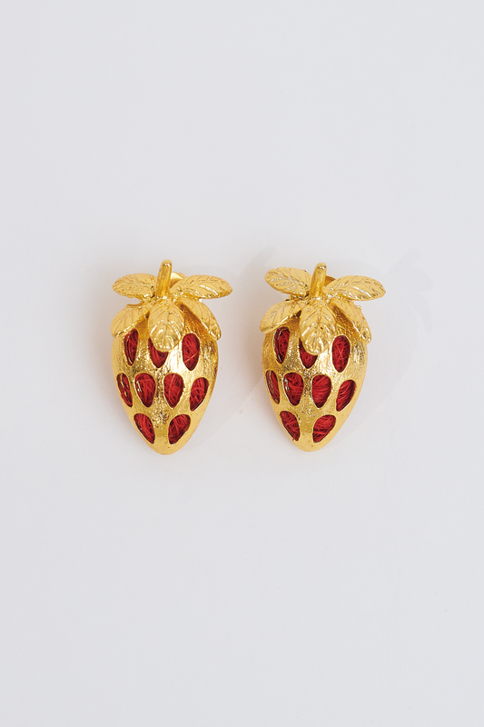 Aretes De Fresa