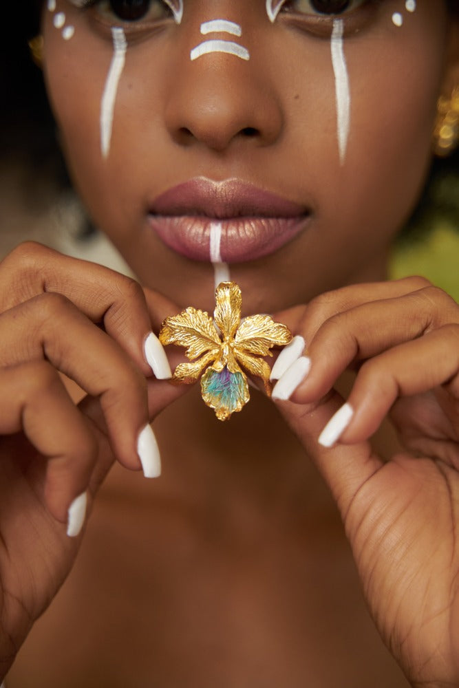 Broche De Cattleya