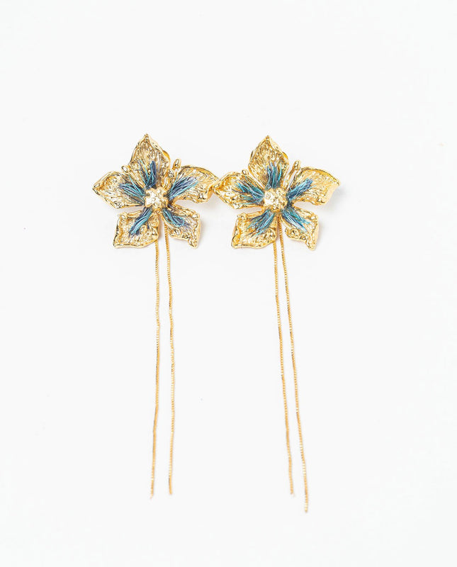 ARETES FLOR CARNIVORA
