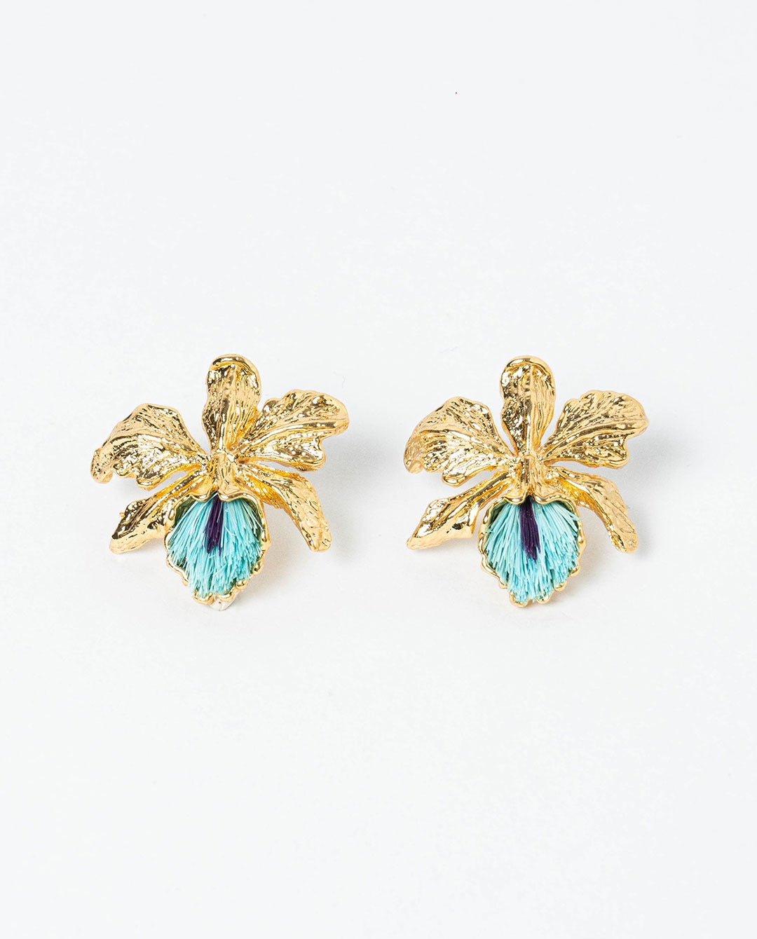 Aretes De Cattleya Mediano