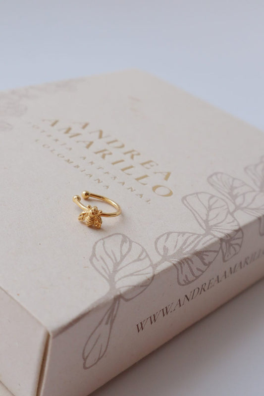 EAR CUFF DE ABEJA ANGELITA