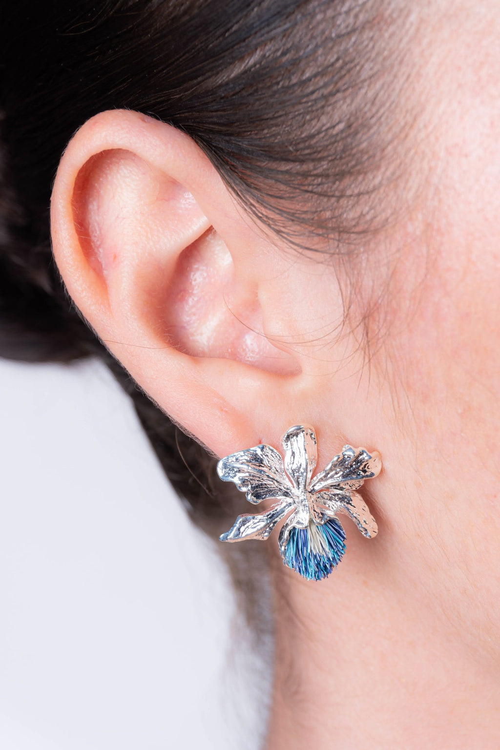 ARETES DE CATTLEYA MEDIANO
