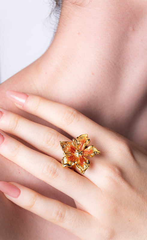 ANILLO FLOR CARNIVORA