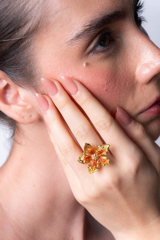 ANILLO FLOR CARNIVORA