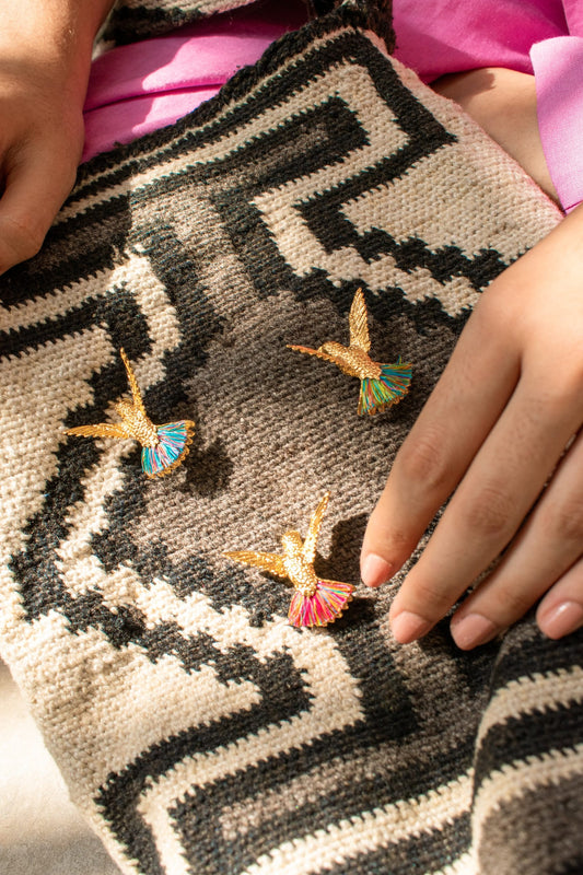 Broche De Colibrí