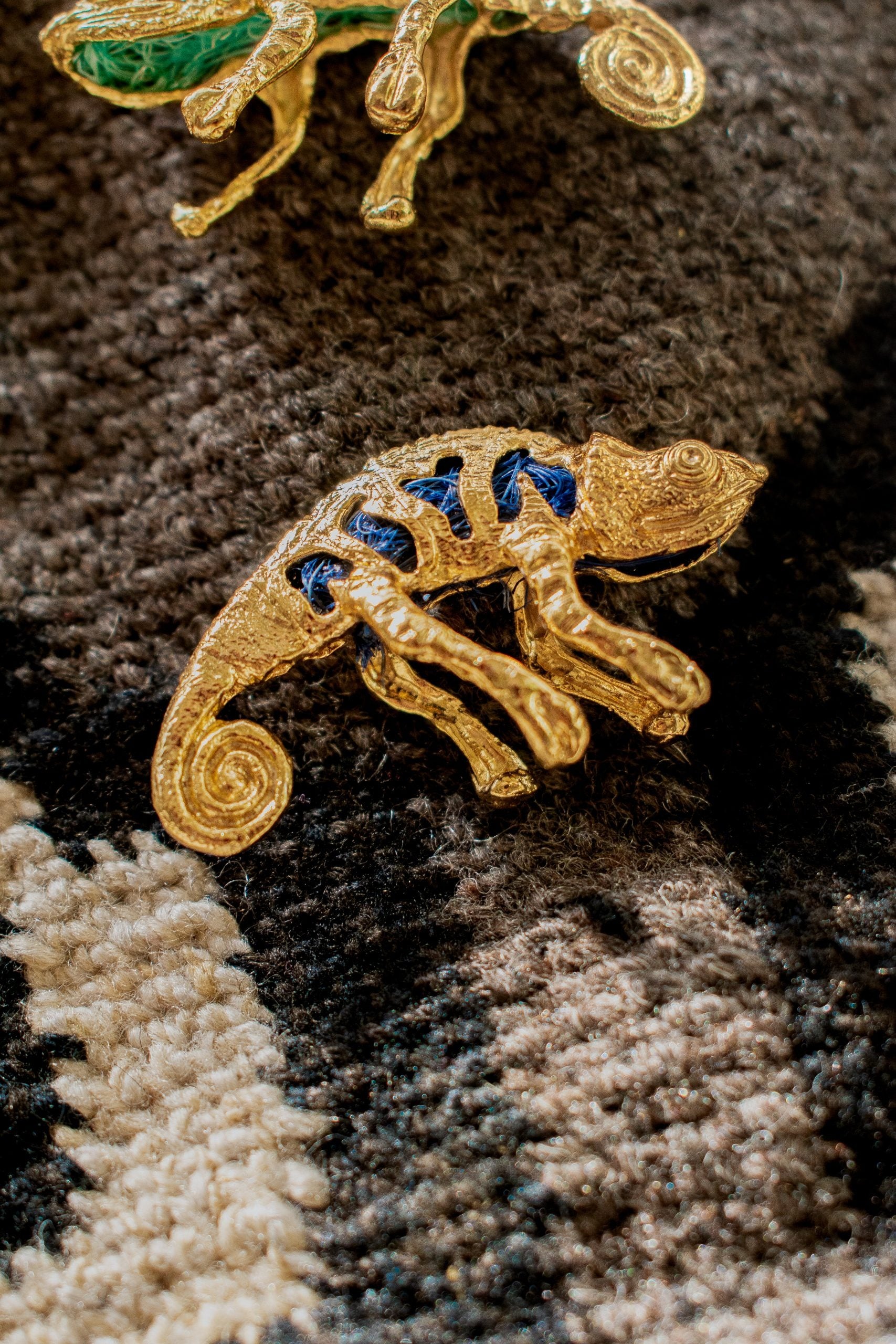Broche De Camaleón