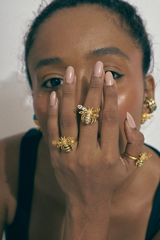 ANILLO DE ABEJA REINA MINI