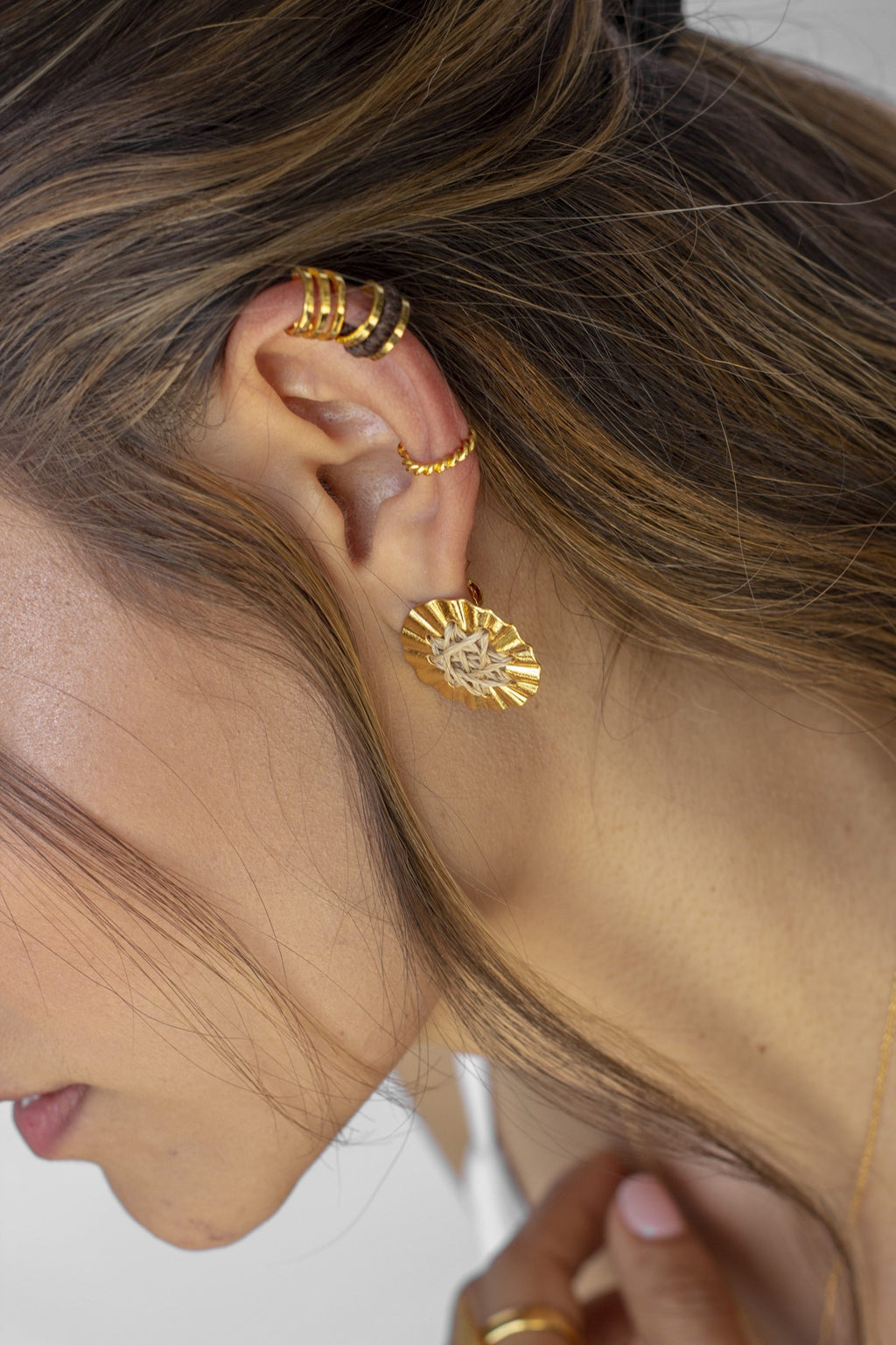 Ear Cuff De Tres Secciones