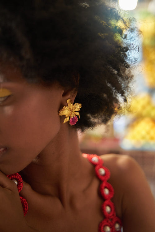 Aretes De Cattleya