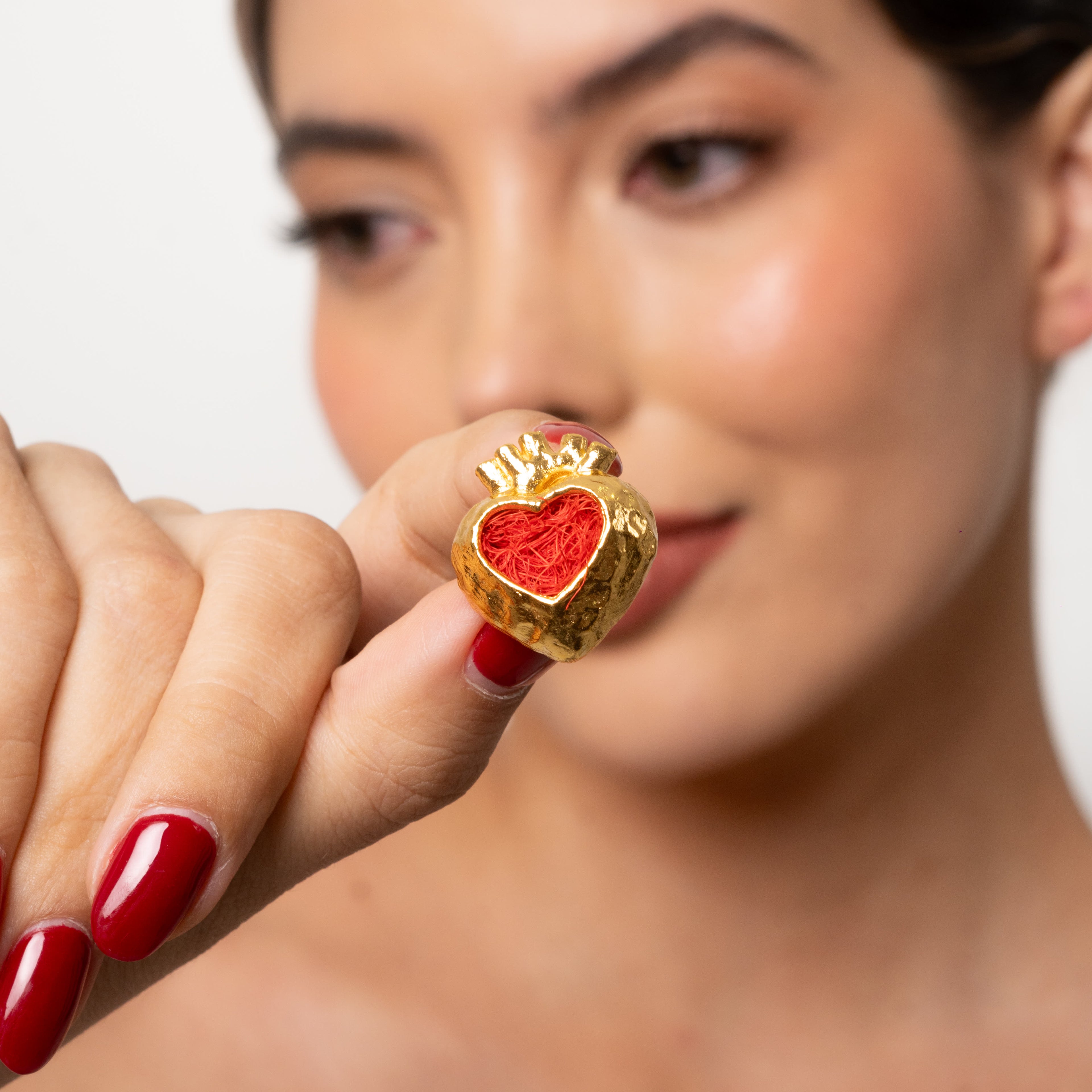 Aretes Corazón Anatómico