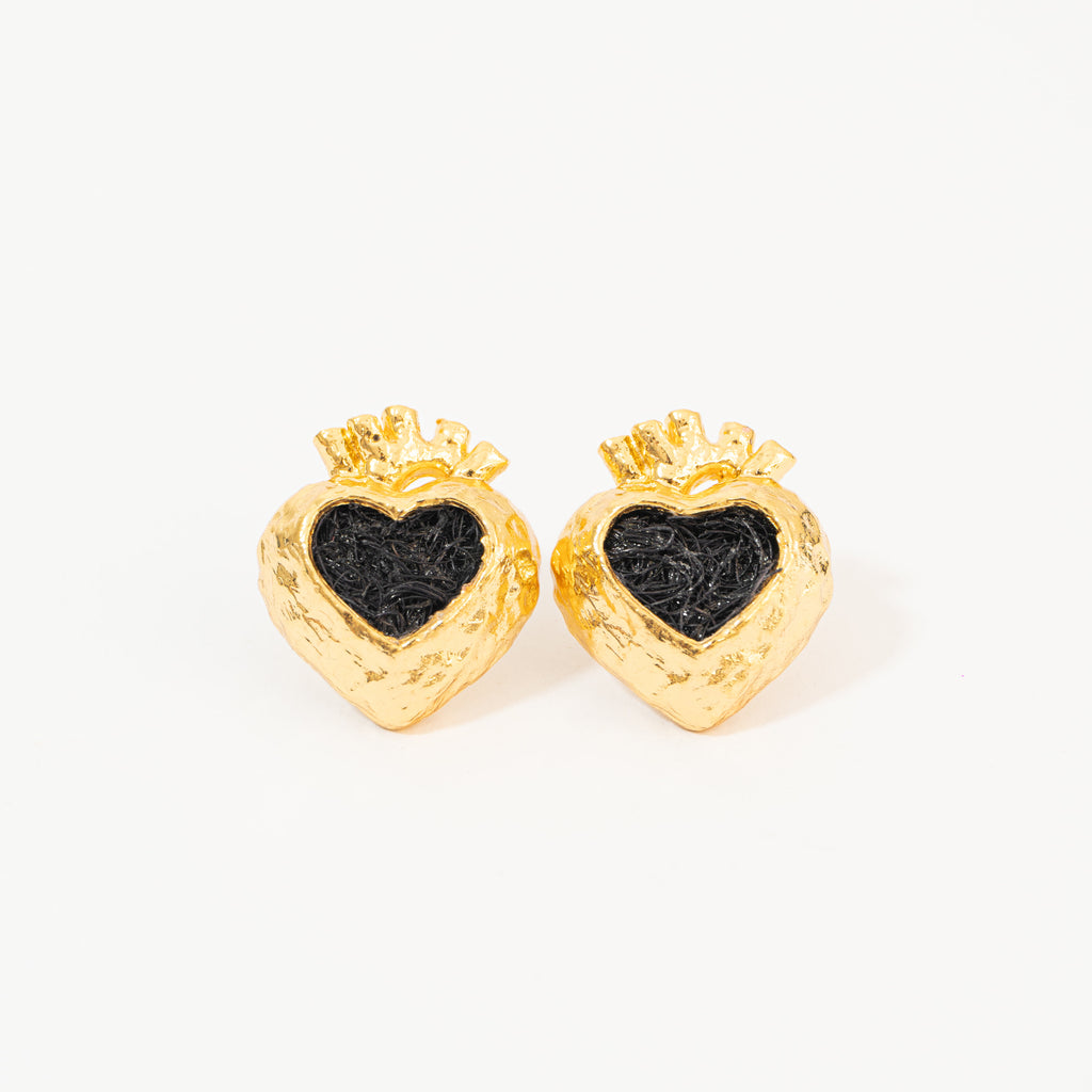 Aretes Corazón Anatómico