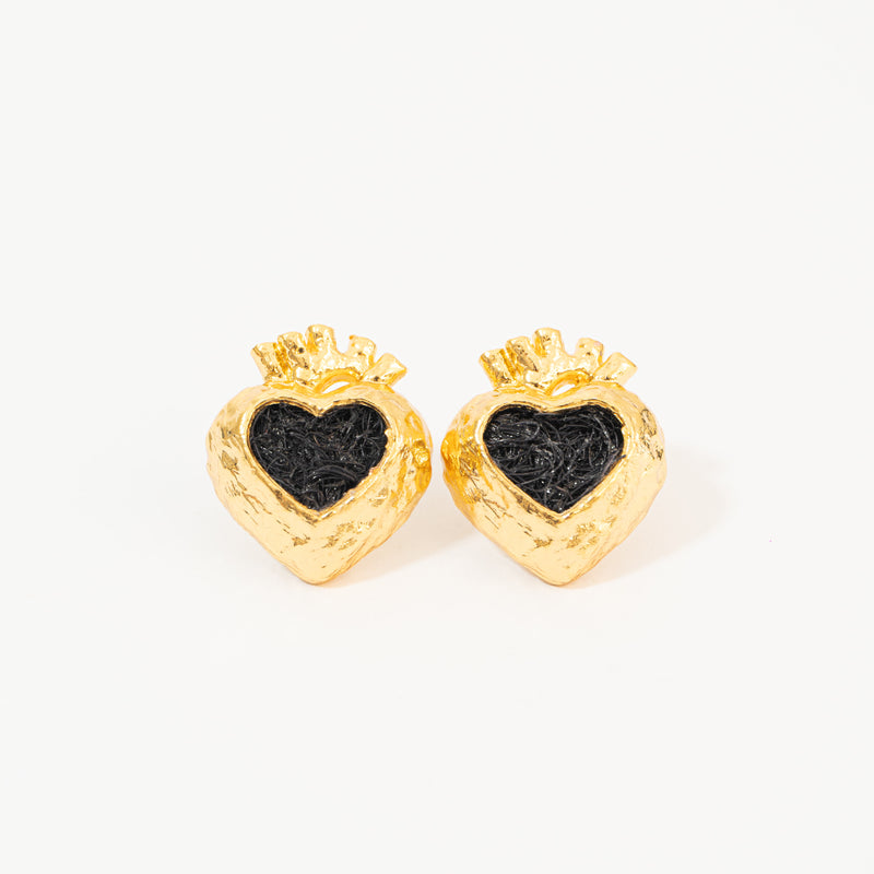 Aretes Corazón Anatómico