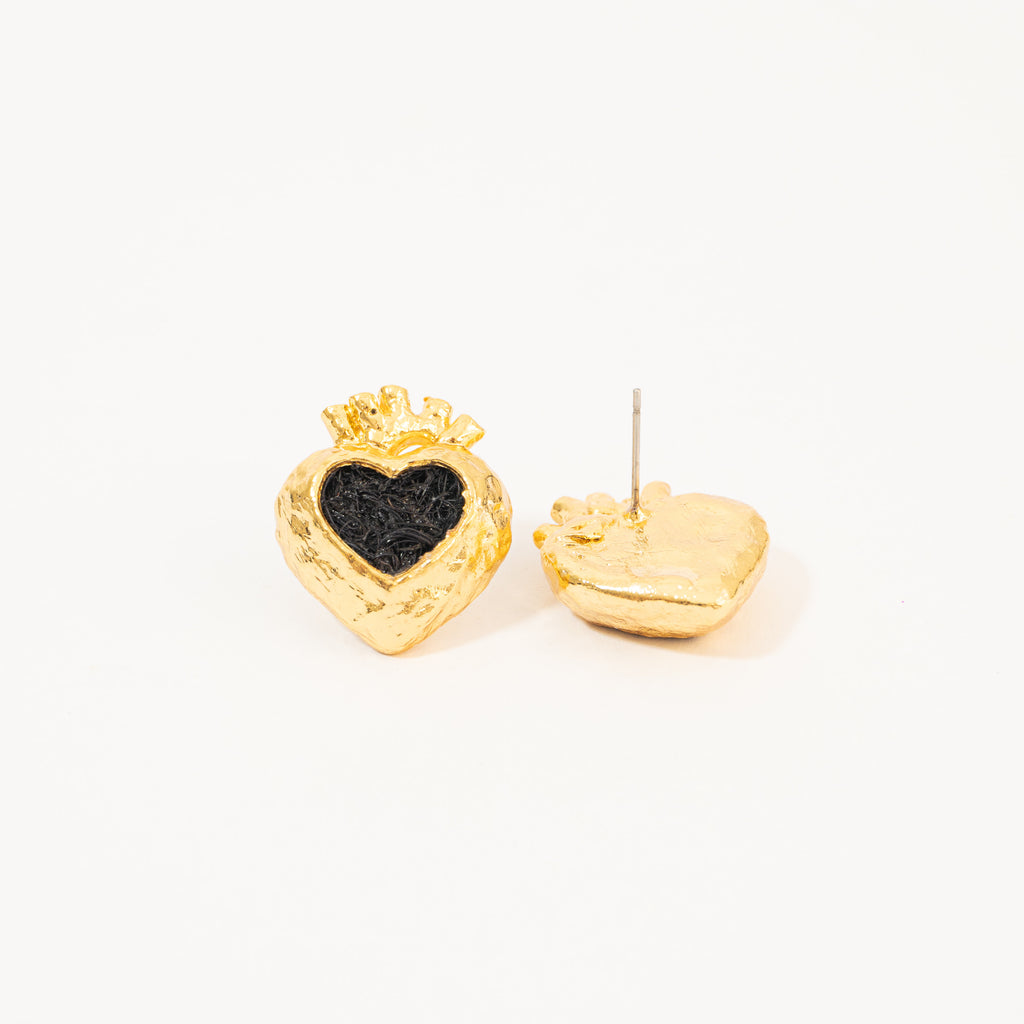 Aretes Corazón Anatómico