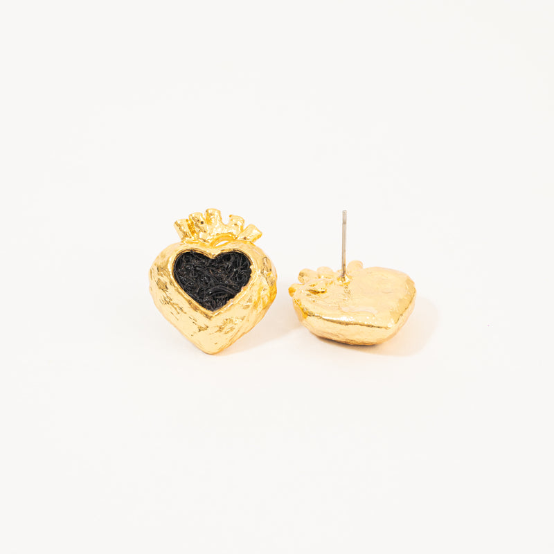 Aretes Corazón Anatómico