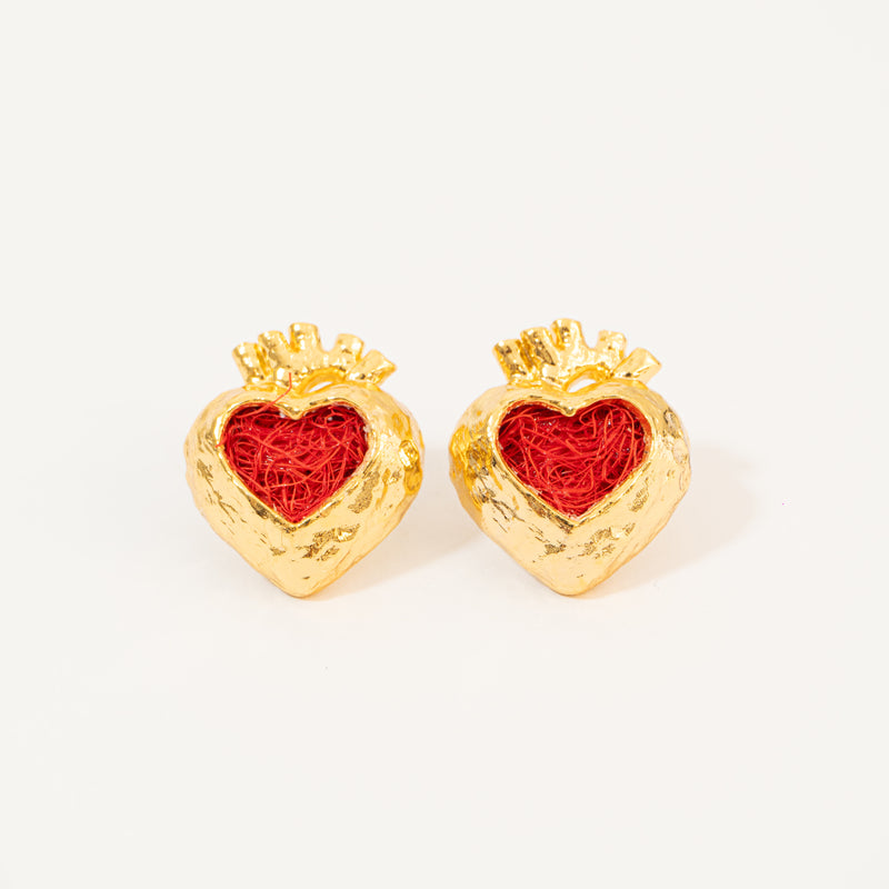 Aretes Corazón Anatómico