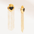 Aretes Corazón Anatómico Colgante