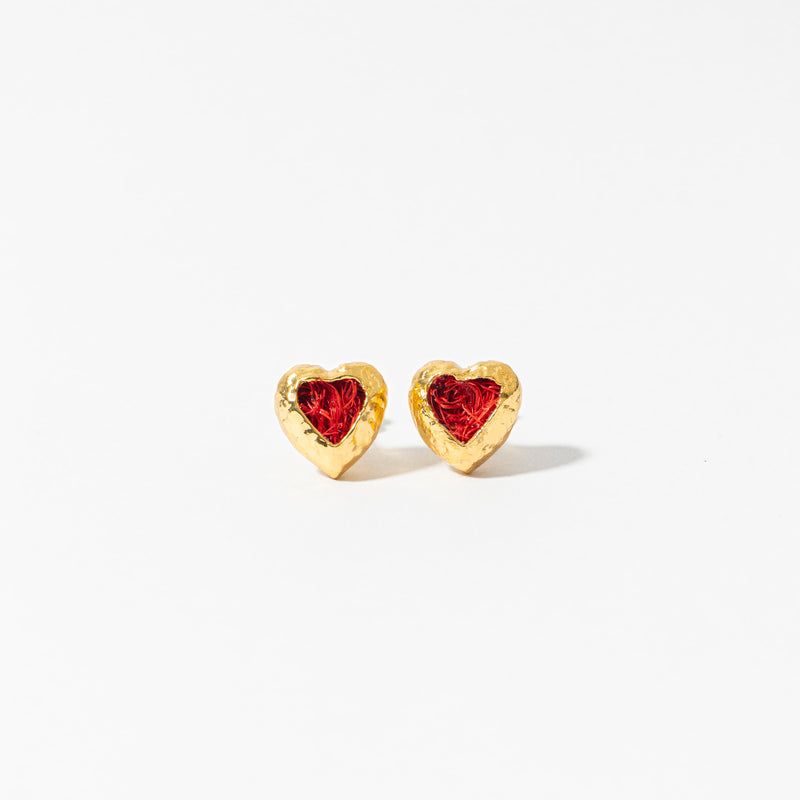 Topos Corazón De Relieve Tejido