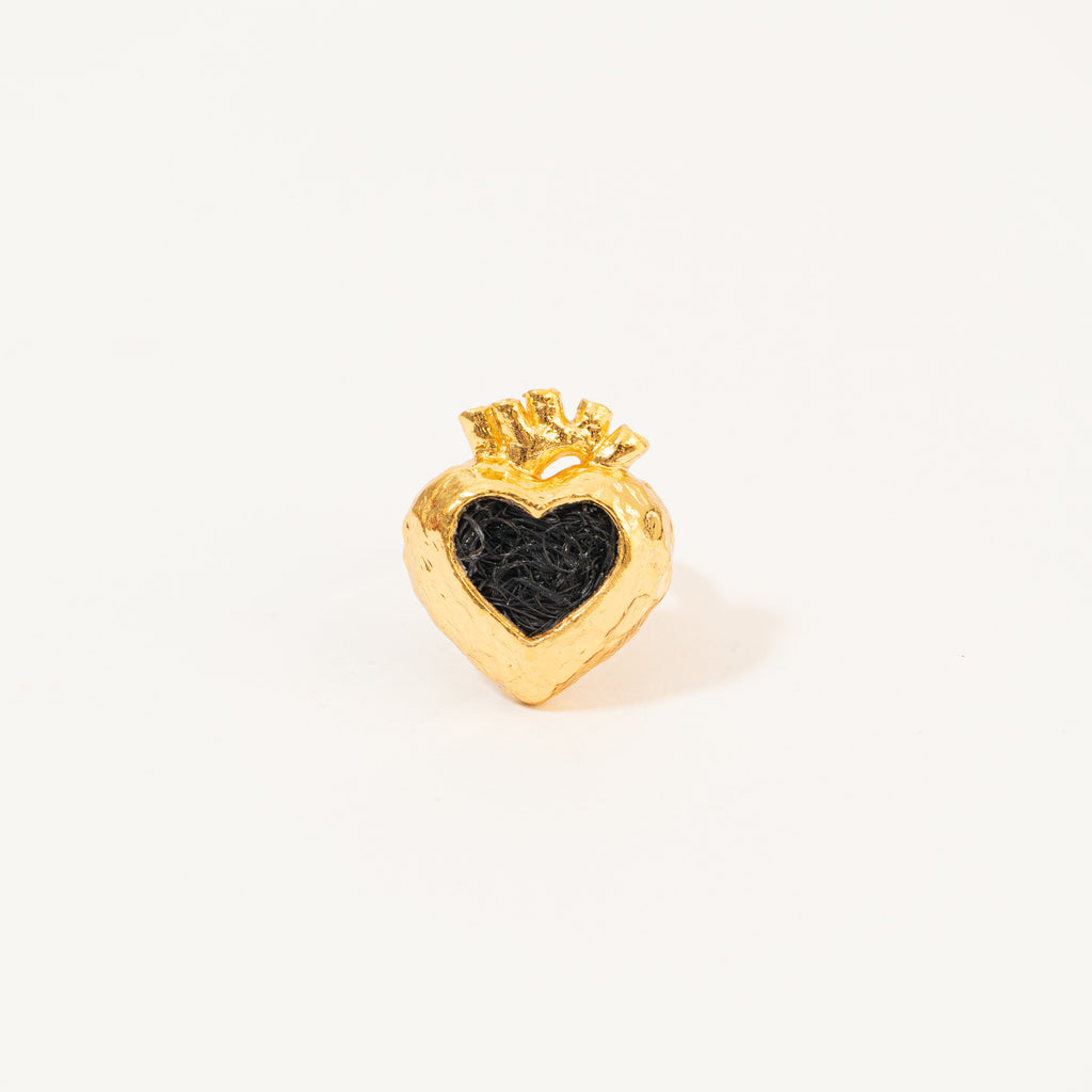Anillo Corazón Anatómico