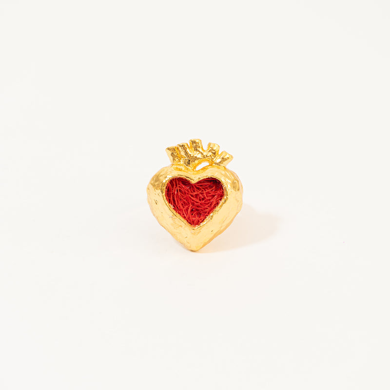 Anillo Corazón Anatómico