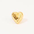Anillo Corazón De Relieve Grande