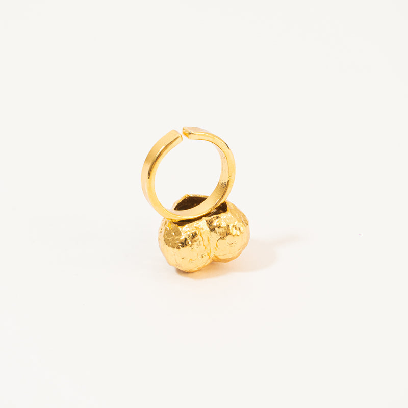 Anillo Corazón De Relieve