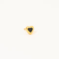 Ear Cuff Corazón De Relieve Tejido